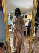 Load image into Gallery viewer, Ready to ship beige gauze dreams dress maxi length