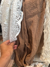 Load image into Gallery viewer, (Package E)ready to ship Box of fabric remnants perfect for baby layering (photo prop)