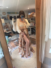 Load image into Gallery viewer, Vintage lovers crinkle skirt with always top ready to ship sale
