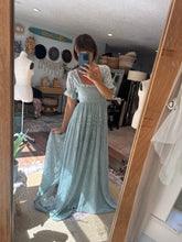 Load image into Gallery viewer, Reversible Juliet lace dress flash sale blue hand dye