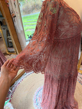 Load image into Gallery viewer, Flash sale Be Love hand dyed lace dress with everyday slip included ready to ship
