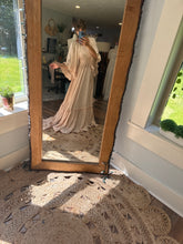 Load image into Gallery viewer, (RTS) Ready to ship linen cotton BEIGE ruffle me open fits sm-2x on sale