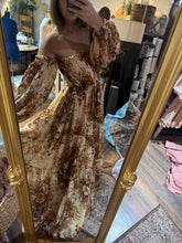 Load image into Gallery viewer, Preorder you glow girl in new vintage lover crinkle print  allow 6-8 week