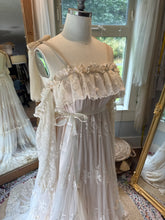 Load image into Gallery viewer, Ready to ship one only sample sale Beatrice Dress with sleeves one of a kind lace gown