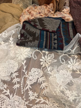 Load image into Gallery viewer, ) (Package h)ready to ship Box of fabric remnants perfect for baby layering (photo prop)