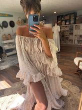 Load image into Gallery viewer, (Small dainty print ) preorder allow 6-8 week ruffle me open teeny floral dress