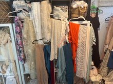 Load image into Gallery viewer, (Package d)ready to ship Box of fabric remnants perfect for baby layering (photo prop)