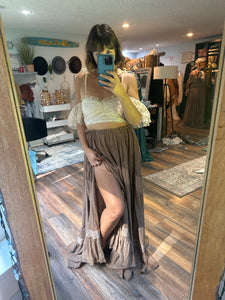 Ready to ship two top one skirt hand dyed end of summer sale