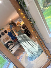 Load image into Gallery viewer, Ready to ship sale always and forever coastal blue dress cotton