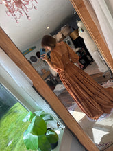 Load image into Gallery viewer, Ready to ship simply two piece in copper soft matte satin reversible top