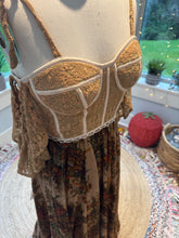 Load image into Gallery viewer, Ready to ship on sale we belong hand dyed lace/print dress