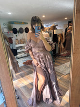 Load image into Gallery viewer, Ready to ship hand dyed two piece with bustier that fits best on larger busts end of summer sale