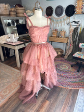 Load image into Gallery viewer, Sample sale ready to ship two pice dress rose blush  organize