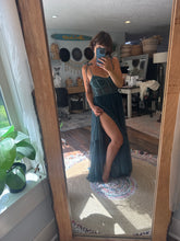 Load image into Gallery viewer, Hand dyed flash sale ready to ship teal hey babe dress
