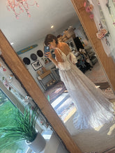 Load image into Gallery viewer, Poetry ready to ship new light ivory chiffon floral