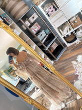 Load image into Gallery viewer, Ready to ship you glow girl Rust floral crinkle on flash sale