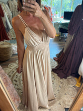 Load image into Gallery viewer, Ready to ship nude everyday slip dress adjustable xs to xl