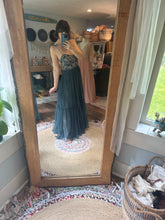 Load image into Gallery viewer, Hey babe slightly imperfect with blue hand dye lace two dress deal ready to ship