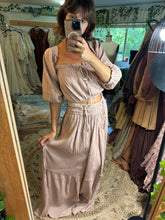 Load image into Gallery viewer, Ready to ship Mega Sale two piece dress in taupe blush color