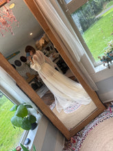 Load image into Gallery viewer, Ready to ship sale mesh soft robe and bodysuit with hand dyed Sonoma lace dress (last one)