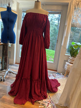 Load image into Gallery viewer, Two dress deal wine ruffle me right up and off white obsess dress sleeveless