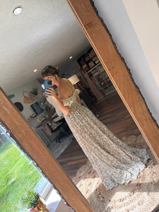 Ready to ship always and forever floral dress sale