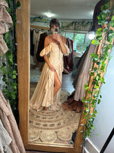 Load image into Gallery viewer, SALE ready to ship nude blush  Poetry chiffon reclamation dress