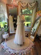 Load image into Gallery viewer, One of a kind Ready to ship sample sale Beatrice dress in tulle and lace lined in linen cotton