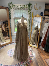 Load image into Gallery viewer, Ready to ship hand dyed lace you glow girl dress (semi sheer)