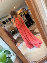 Load image into Gallery viewer, Ready to ship sale the last of the hand dye Sonoma lace -bright coral