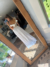 Load image into Gallery viewer, SALE Ready to ship off white oh lover dress in linen cotton