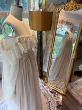 Load image into Gallery viewer, Flash sale one of a kind oh lover tulle/linen cotton/ lace not as perfect as I’d like but still lovely