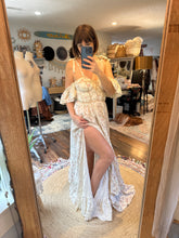 Load image into Gallery viewer, Ready to ship on sale We Belong dress with sleeves on sale - soft roses cotton