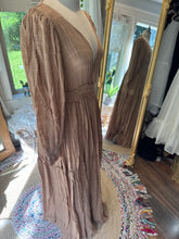 Load image into Gallery viewer, The last of these Daydream dress in tan beige gauze fits small to xl sale ready to ship