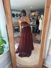 Load image into Gallery viewer, Two top two skirts hey babe hand dyed two piece lace with music two piece sheer