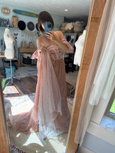 Load image into Gallery viewer, Ready to ship sale customized one of a kind we belong hand dyed with embroidery dress