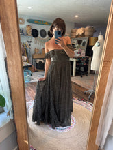 Load image into Gallery viewer, Ready to ship imperfect dye slight - Sonoma lace dress with fluttery sleeves beautiful olive