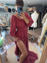 Load image into Gallery viewer, Sale ready to ship berry cotton ruffle me right up dress sm-2x