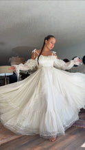Load image into Gallery viewer, Ready to ship ivory one of a kind Opaline dress