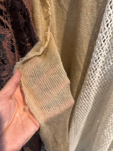 Load image into Gallery viewer, (Package N) bigger pieces ready to ship Box of fabric remnants perfect for baby layering (photo prop)