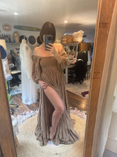 Load image into Gallery viewer, (Two dress deal ) Ready to ship  prairie hearts floral and The Sugar Sugar dress linen cotton sale