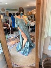Load image into Gallery viewer, Ready to ship coastal blue ruffle me right up on sale