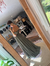 Load image into Gallery viewer, Two dress deal Olive always and forever dress and Ready to ship sale new blue color chiffon mystical wonders two piece dress