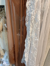 Load image into Gallery viewer, ) (Package M) bigger pieces ready to ship Box of fabric remnants perfect for baby layering (photo prop)