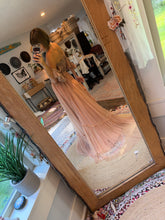 Load image into Gallery viewer, Ready to ship nothing quite like you tulle hand dyed skirt and mystical hand dye gauze top