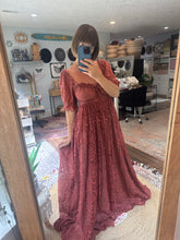 Load image into Gallery viewer, Ready to ship sale rust lace -oh Juliet dress
