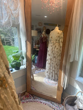 Load image into Gallery viewer, Ready to ship embroidery charmed dress with chiffon lining
