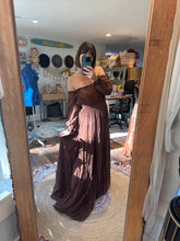 Load image into Gallery viewer, Ready to ship hand dyed you glow girl brown gauze sale