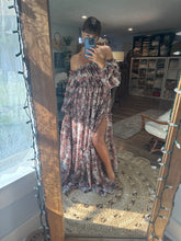 Load image into Gallery viewer, Ready to ship crinkle  print you glow girl dress