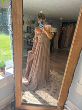 Load image into Gallery viewer, Ready to ship Always and Forever dress tan brown linen cotton